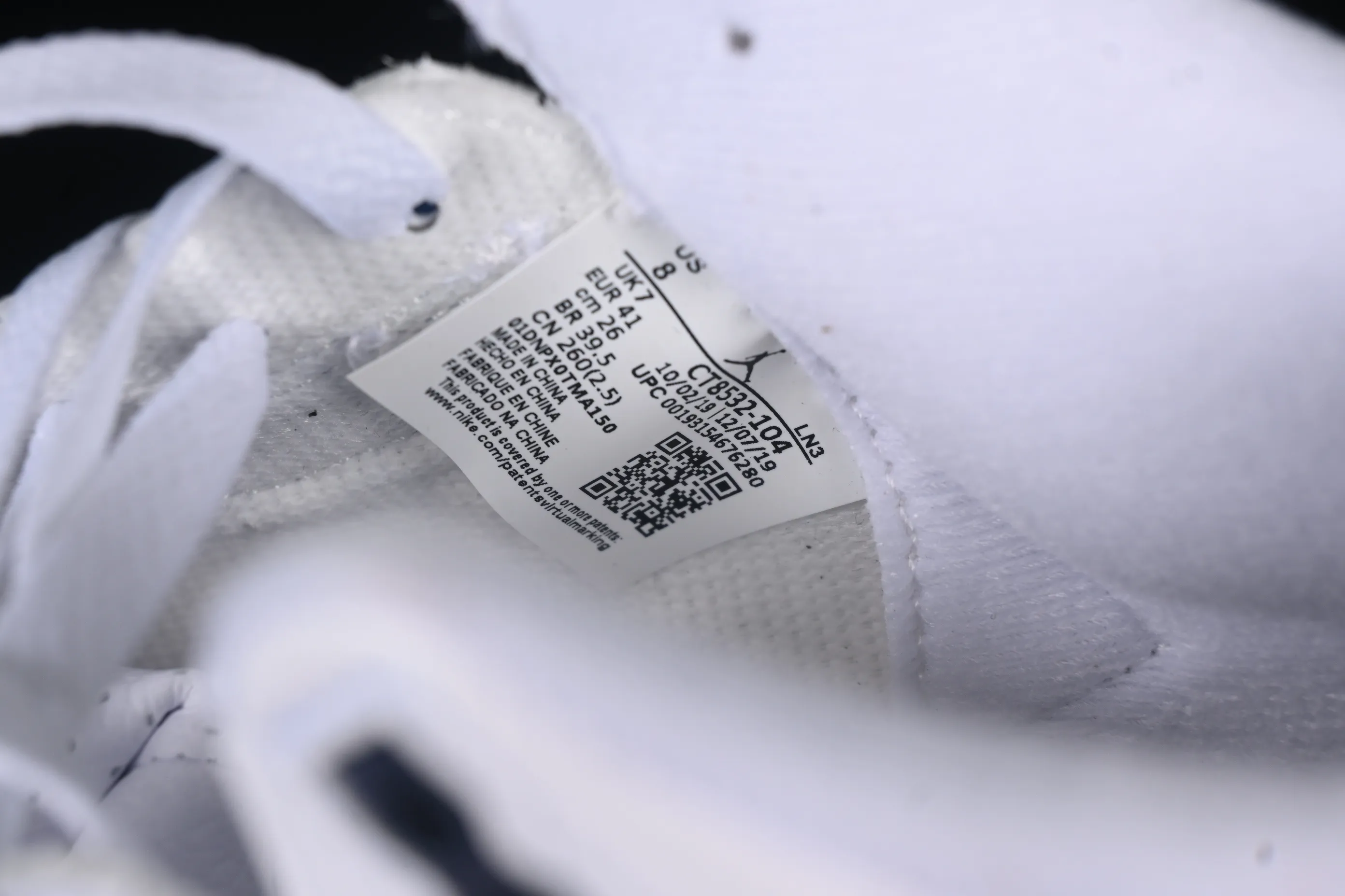 All categories Air Jordan Jordan series basketball shoes Air Jordan 3 Air Jordan 3 UNC AJ3 Joe 3 North Carolina blue white burst blue crack mid-basketball shoes CT8532-104